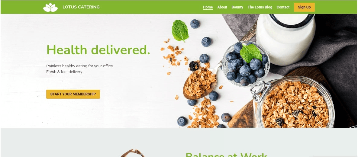 null Website Template Used By Clients Using Sales Commission Structure